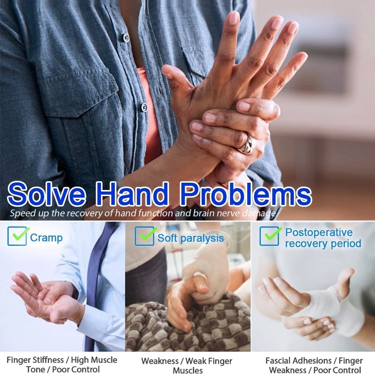 Rehabilitation Robot Glove – Intelligent Hand Therapy for Stroke & Hemiplegia