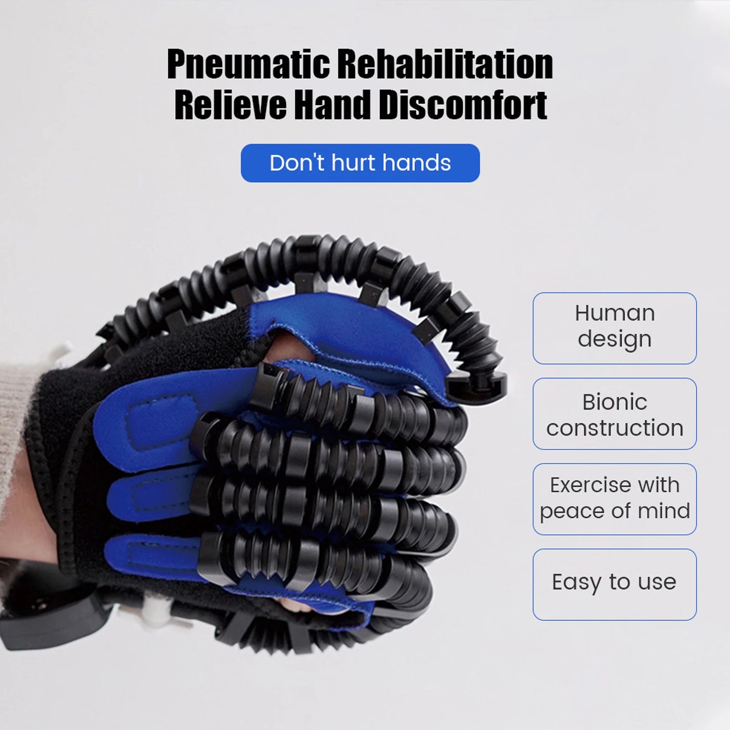 Rehabilitation Robot Glove – Intelligent Hand Therapy for Stroke & Hemiplegia