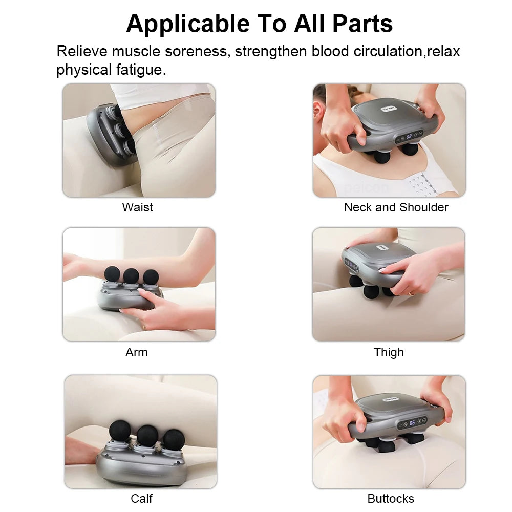 Multifunctional Electric Body Massager – Neck, Shoulder, Waist & Arm Relief