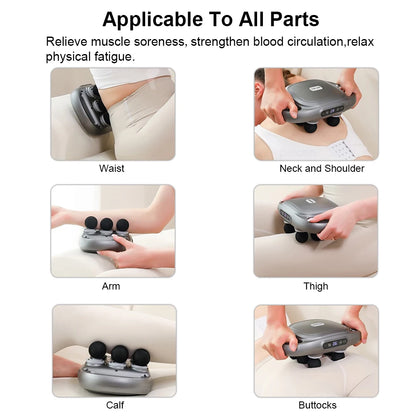 Multifunctional Electric Body Massager – Neck, Shoulder, Waist & Arm Relief